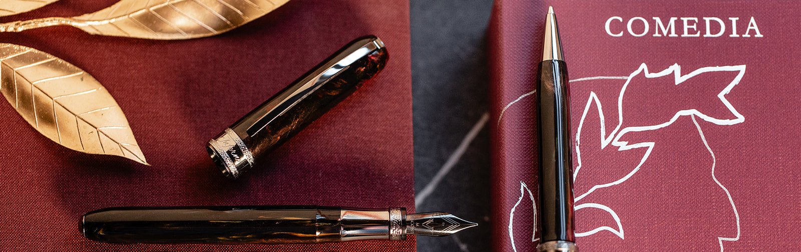 Visconti Comedia Fountain Pen - Inferno - Pen Boutique Ltd
