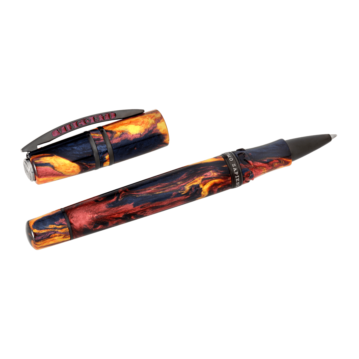 Visconti Homo Sapiens Earth Origins Rollerball Pen - Fire - (Limited Edition) - Pen Boutique Ltd