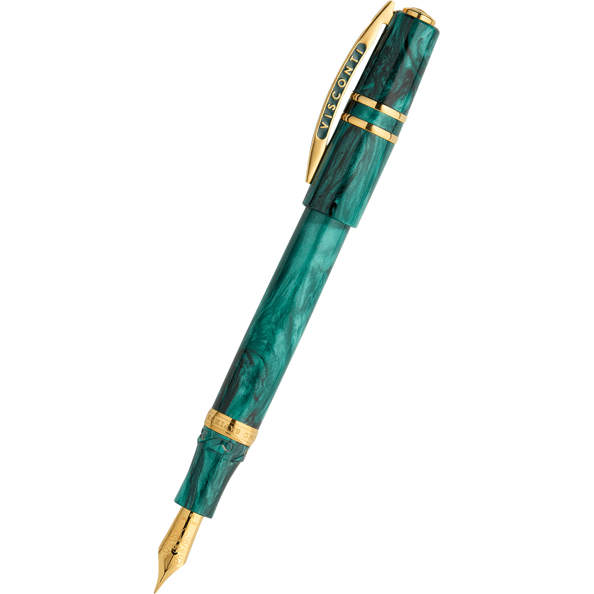 Visconti Homo Sapiens Fountain Pen - Dark Emerald - 18k Nib (Limited Edition) - Pen Boutique Ltd