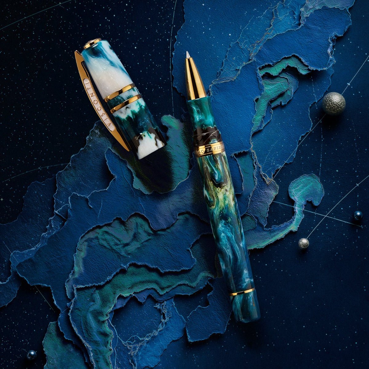 Visconti Homo Sapiens Rollerball Pen - Eagle Nebula (Limited Edition) - Pen Boutique Ltd
