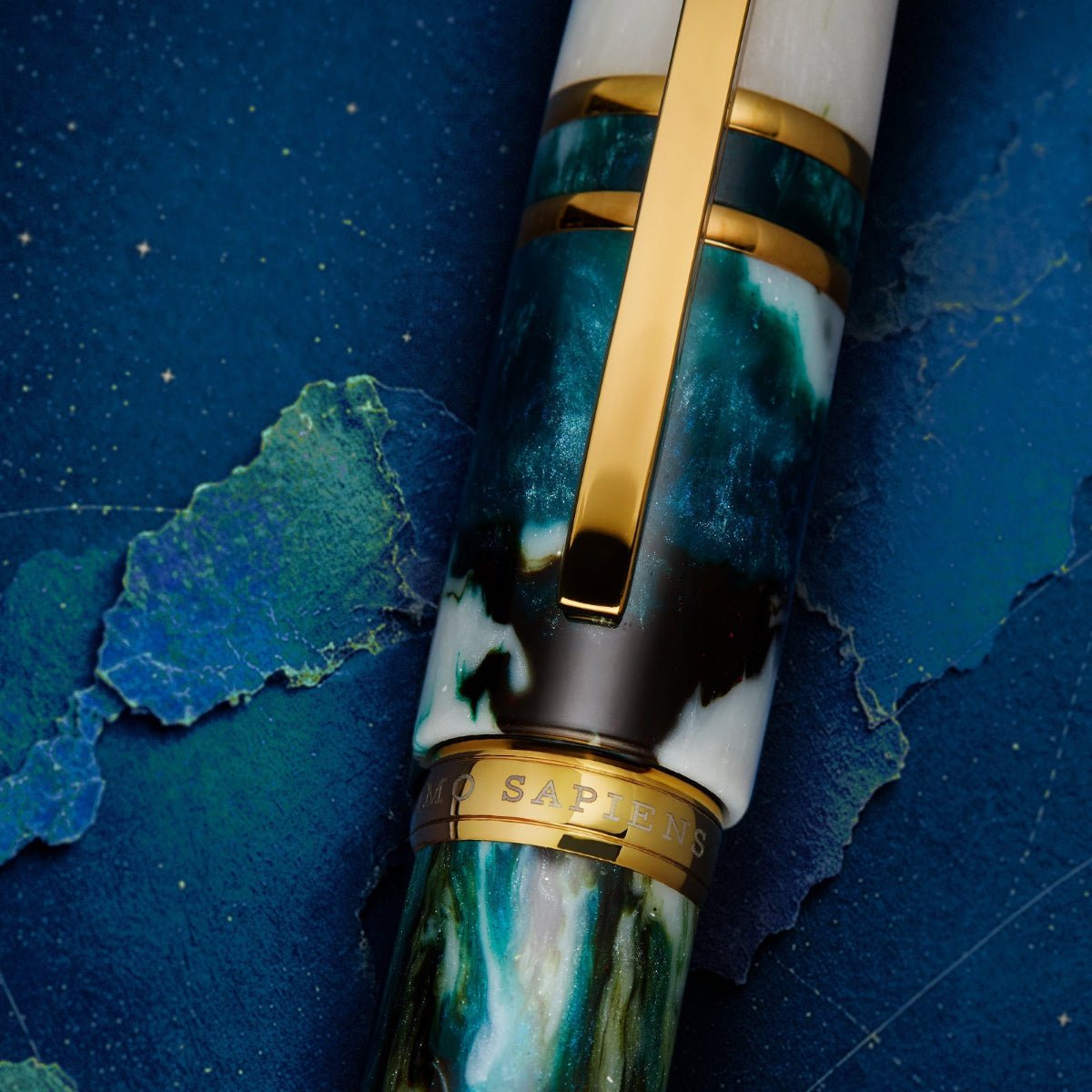 Visconti Homo Sapiens Rollerball Pen - Eagle Nebula (Limited Edition) - Pen Boutique Ltd