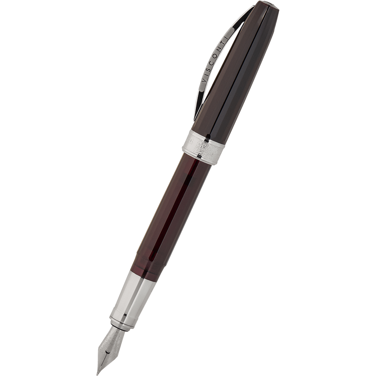 Visconti Michelangelo Fountain Pen - Black - Pen Boutique Ltd