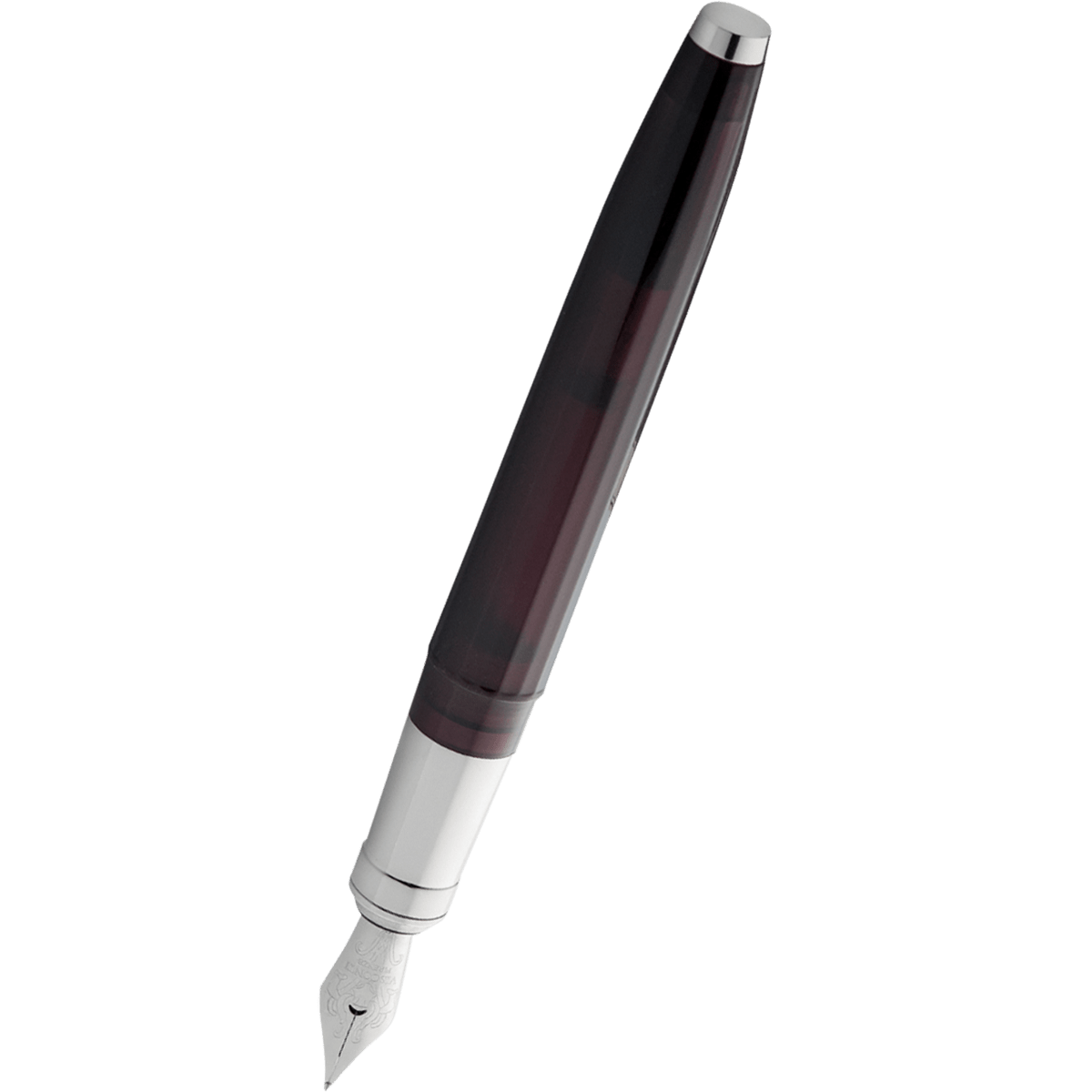 Visconti Michelangelo Fountain Pen - Black - Pen Boutique Ltd