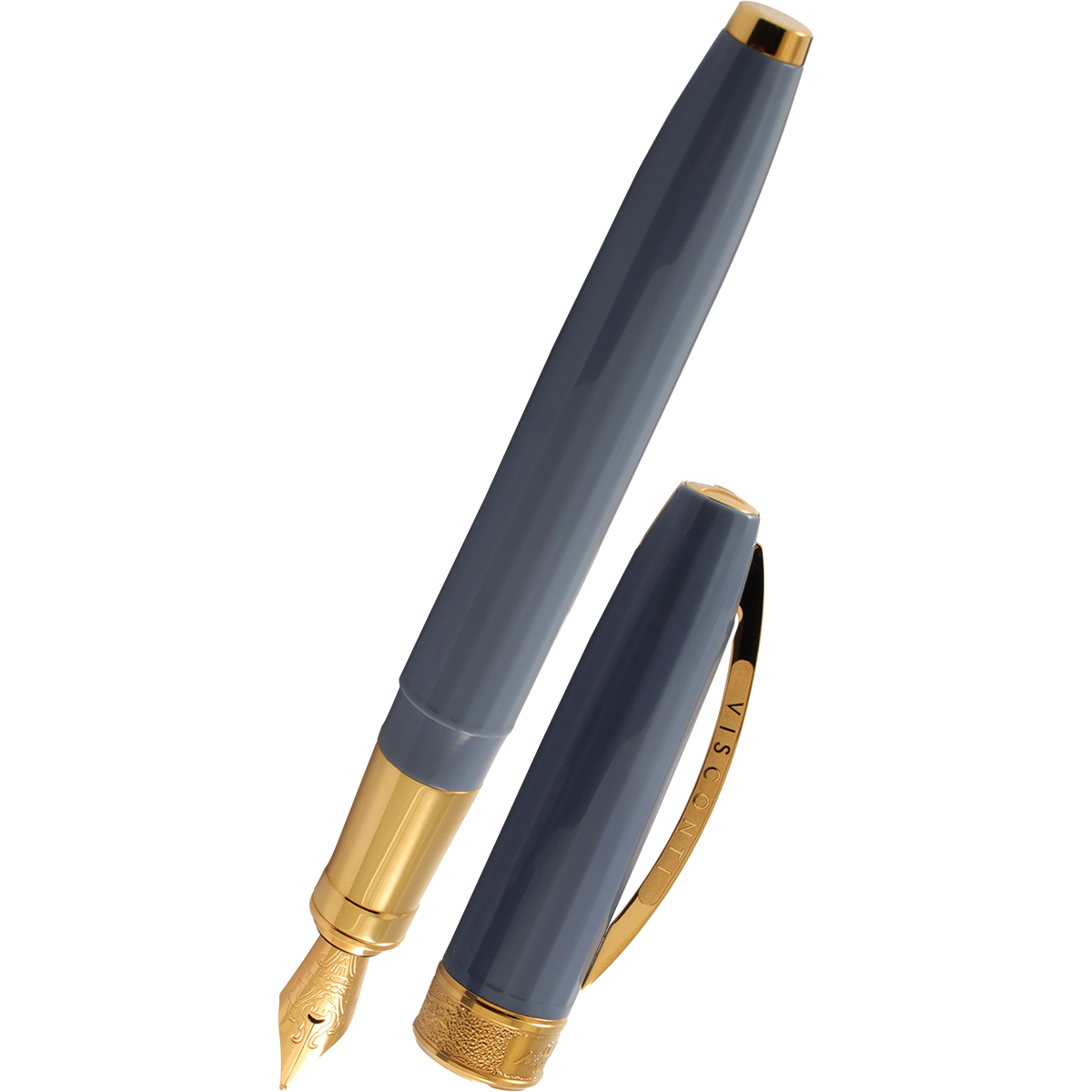 Visconti Michelangelo Fountain Pen - Cerulean (Special Edition)-Pen Boutique Ltd