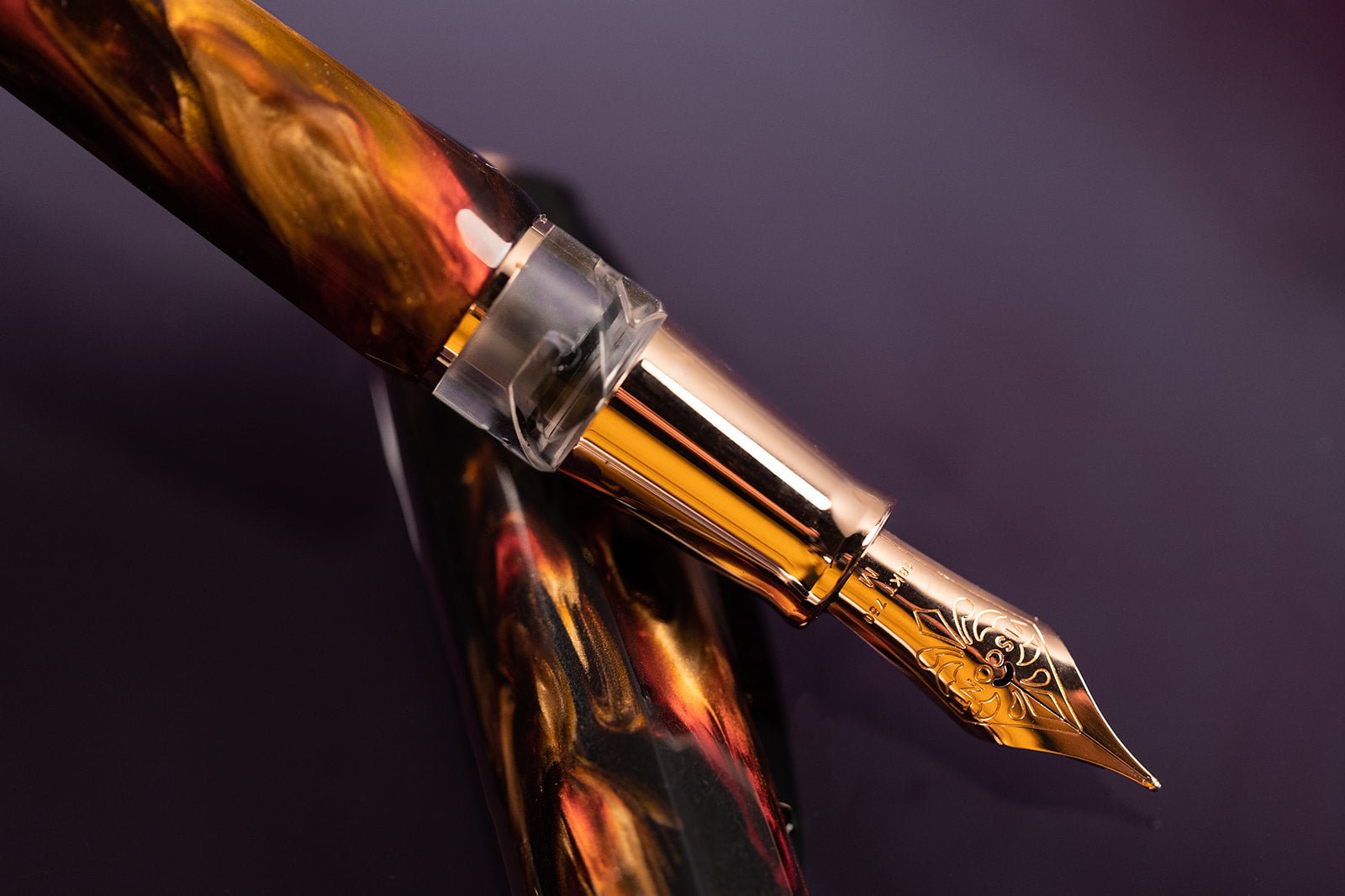 Visconti Opera Master Essence Fountain Pen - Firestorm (Limited Edition) - Pen Boutique Ltd