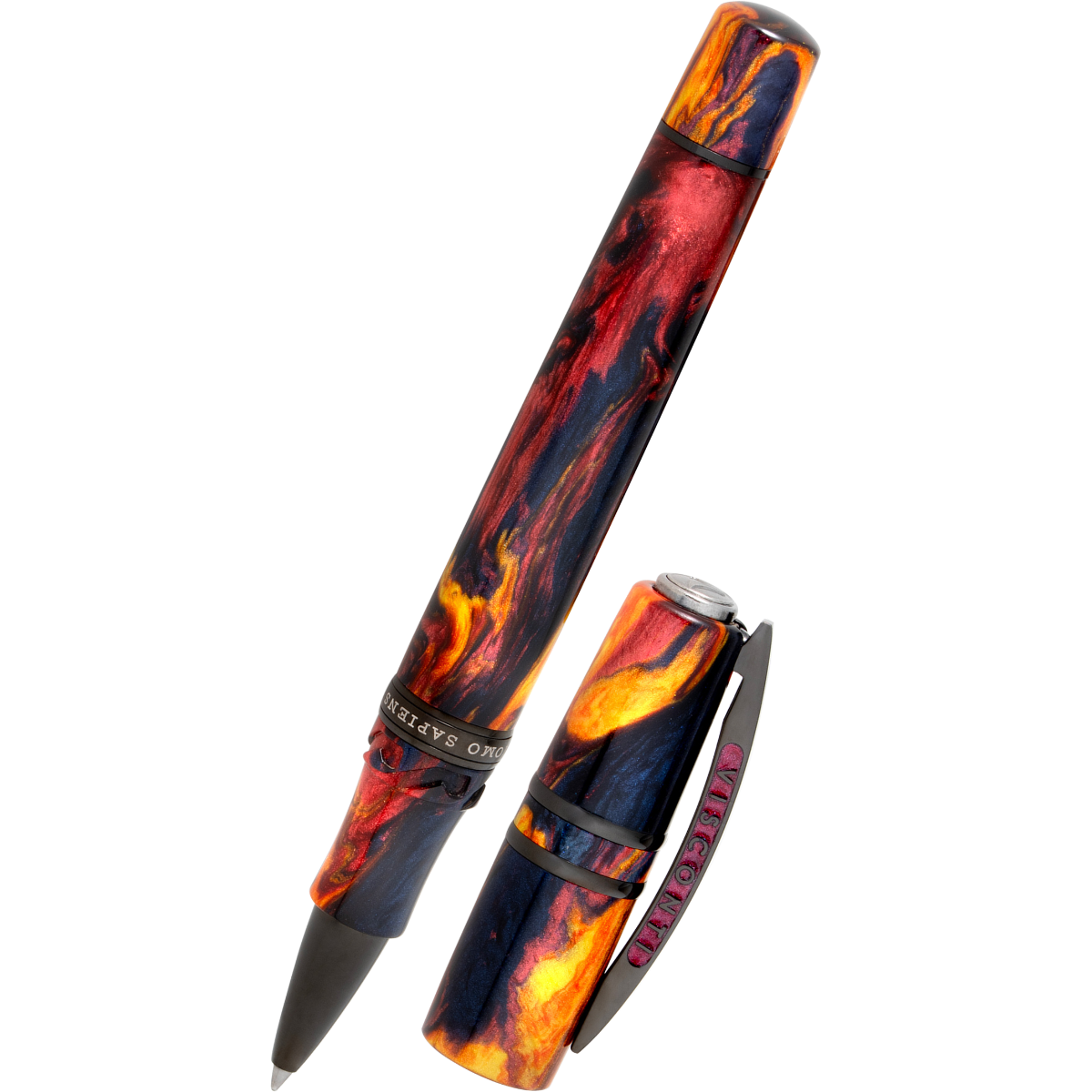 Visconti Homo Sapiens Earth Origins Rollerball Pen - Fire - (Limited Edition) - Pen Boutique Ltd