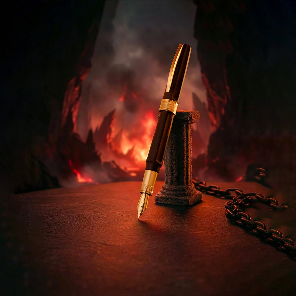 Visconti Mirage Fountain Pen - Mythos Hades - Pen Boutique Ltd