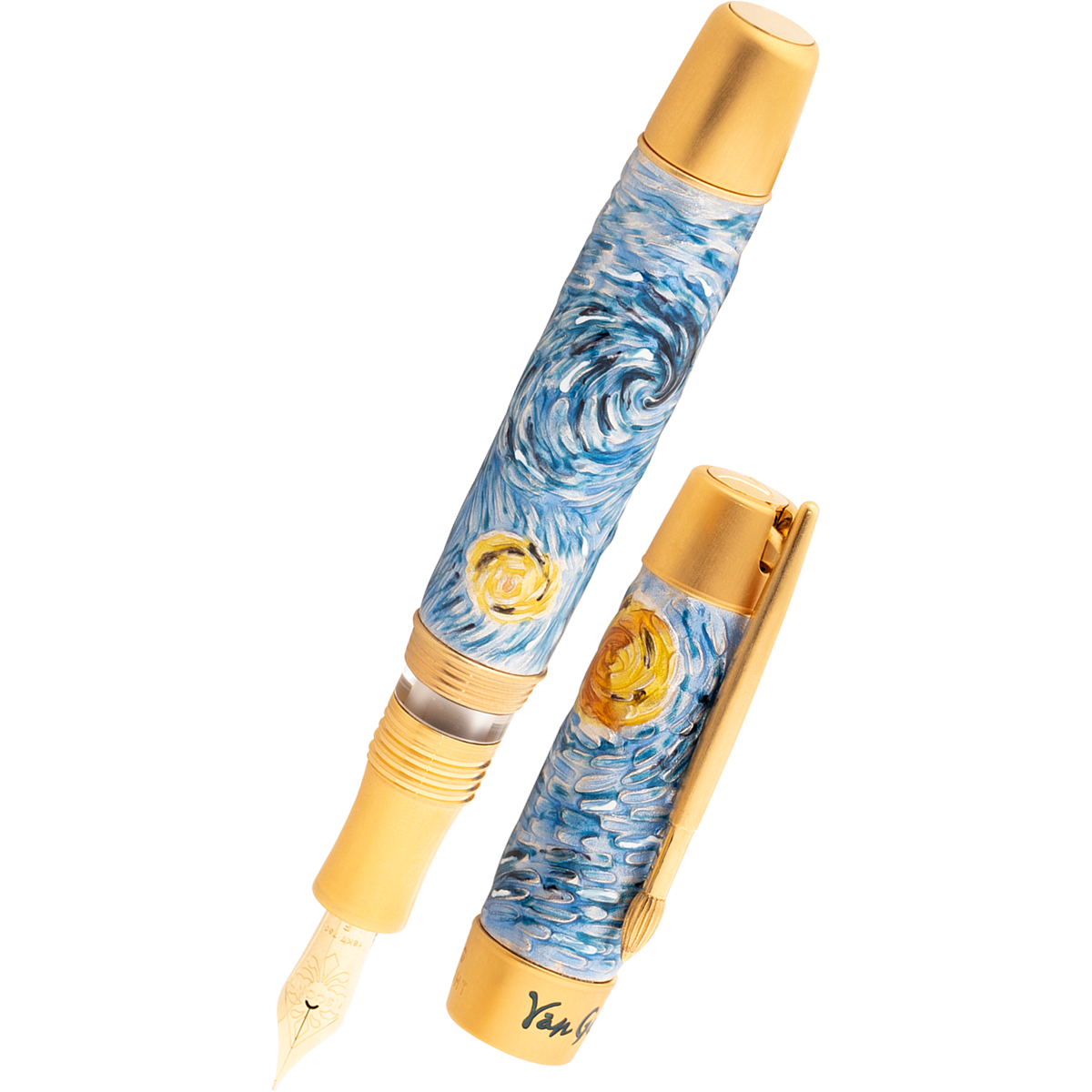Visconti Van Gogh Fountain Pen - Dreaming Starry Night (Limited Edition) - Pen Boutique Ltd