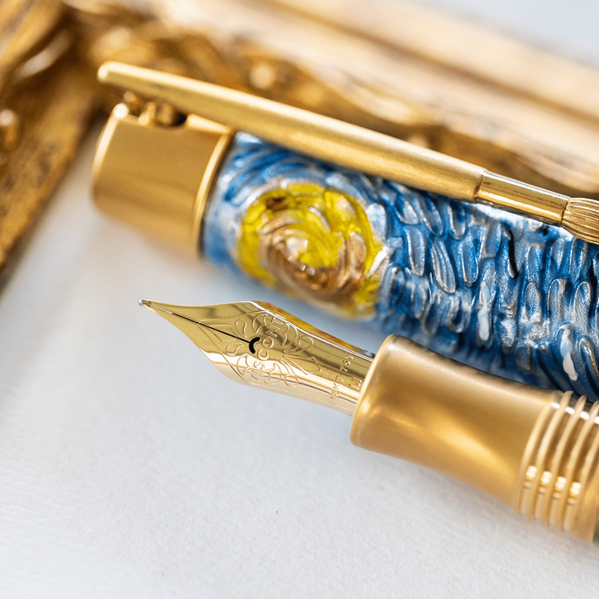 Visconti Van Gogh Fountain Pen - Dreaming Starry Night (Limited Edition) - Pen Boutique Ltd