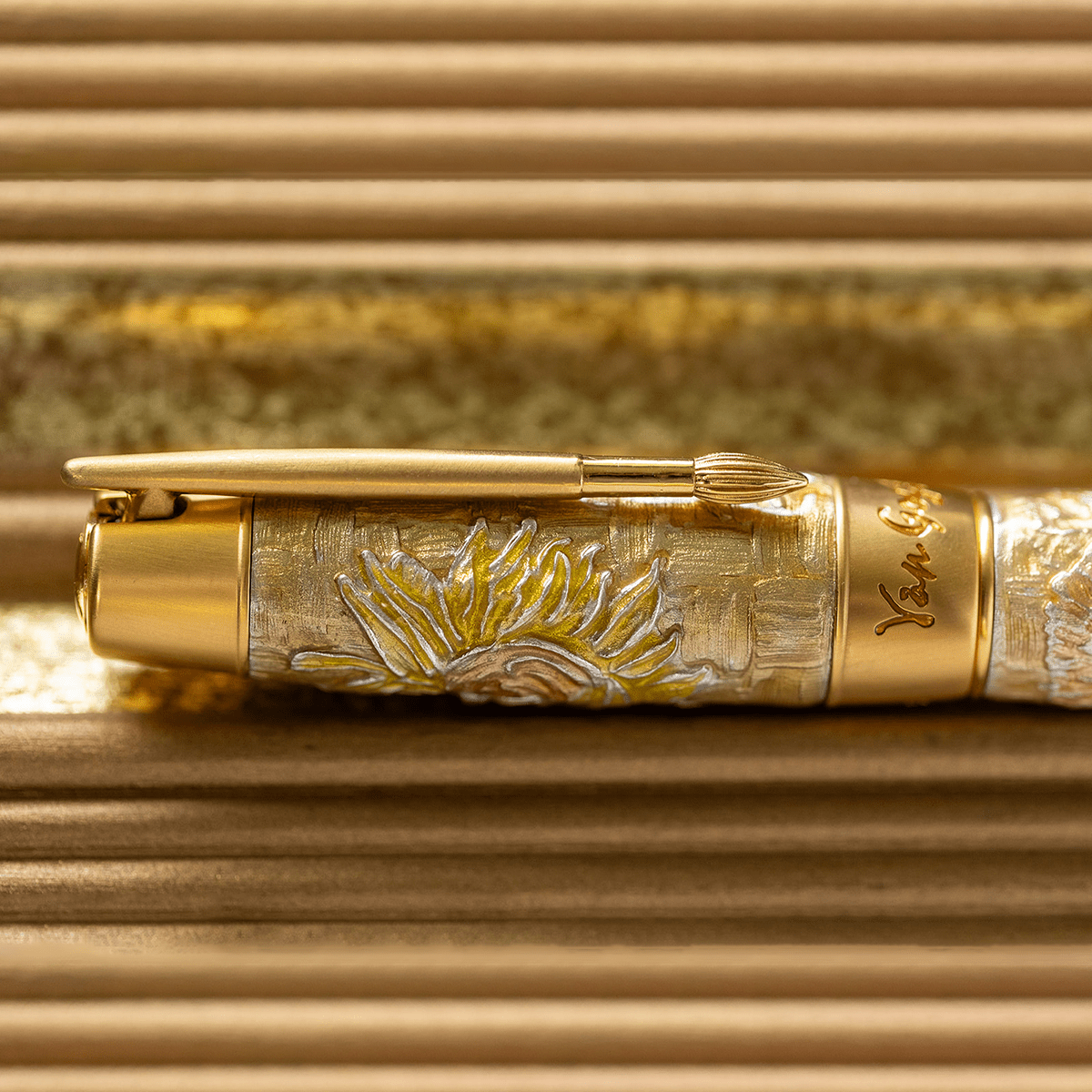 Visconti Van Gogh Fountain Pen - The Dreaming Sunflowers (Limited Edition) - Pen Boutique Ltd
