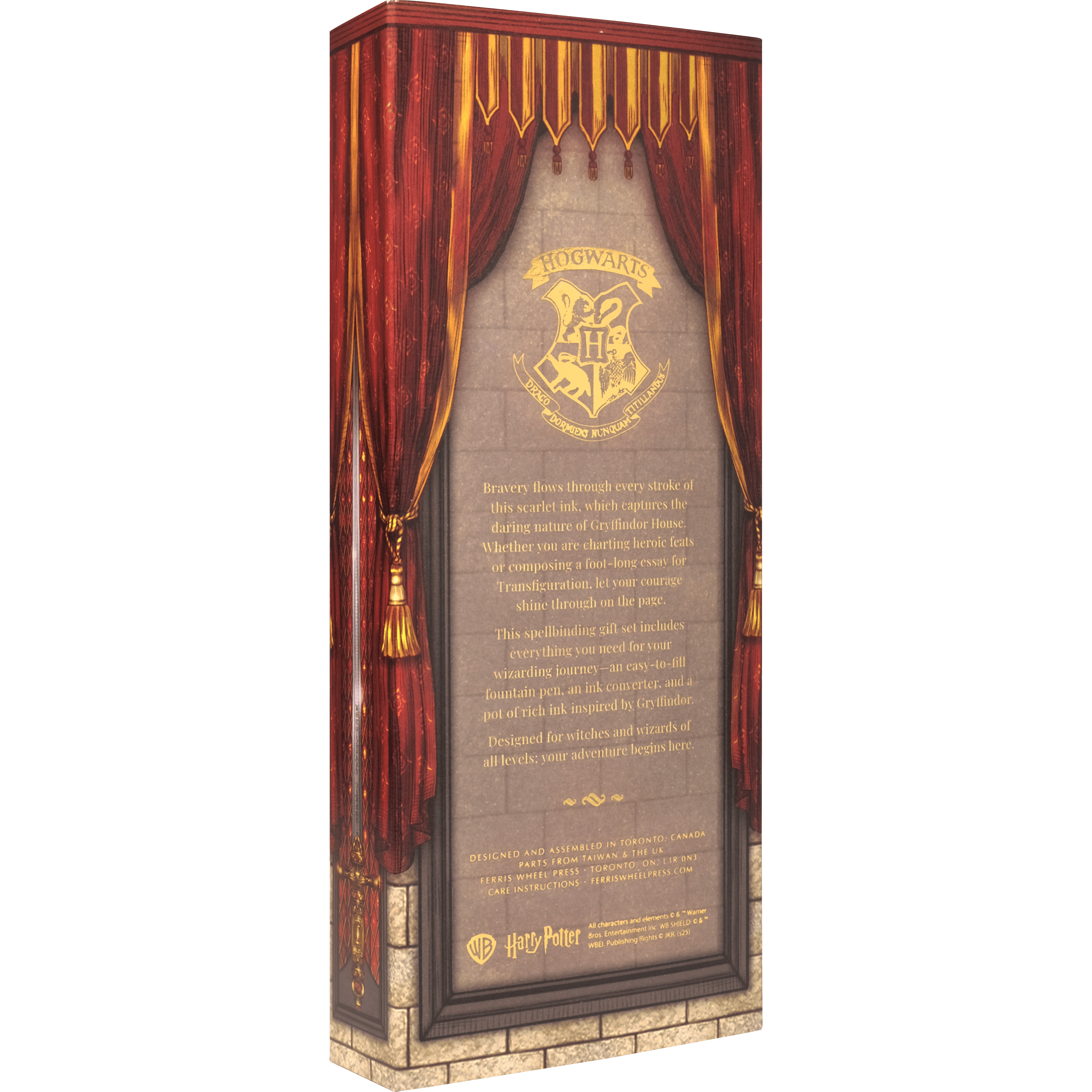 Ferris Wheel Press x WB Carousel Writing Set - Harry Potter Houses of Hogwarts: Gryffindor - 2538 - Pen Boutique Ltd