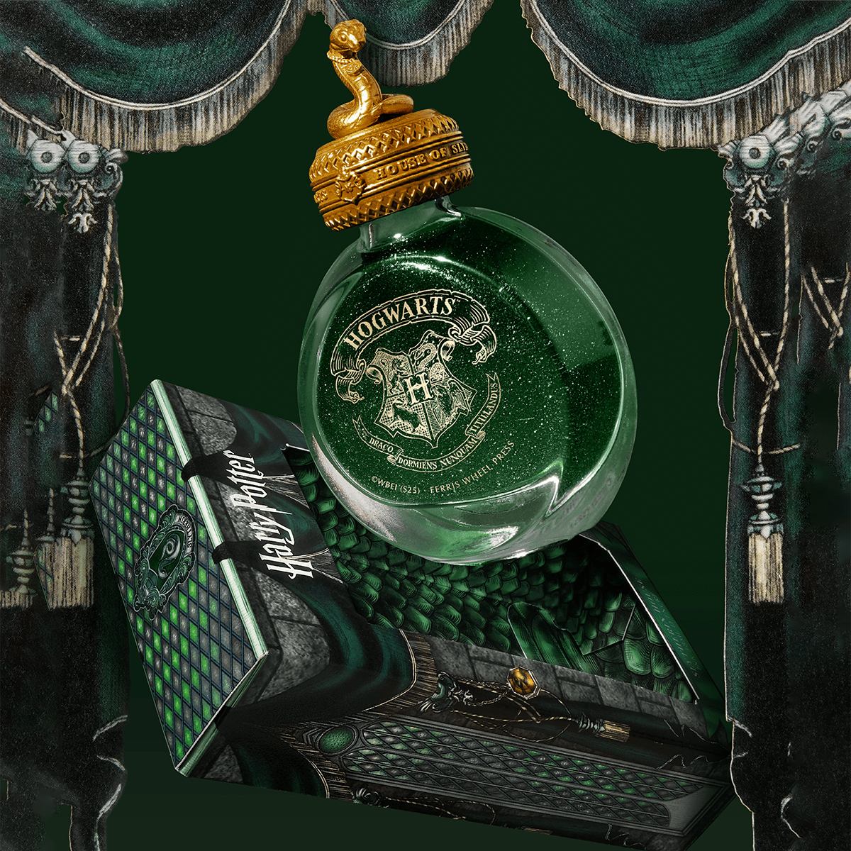Ferris Wheel Press x WB Ink Bottle - Harry Potter Slytherin House - 2539 - 38ml - Pen Boutique Ltd