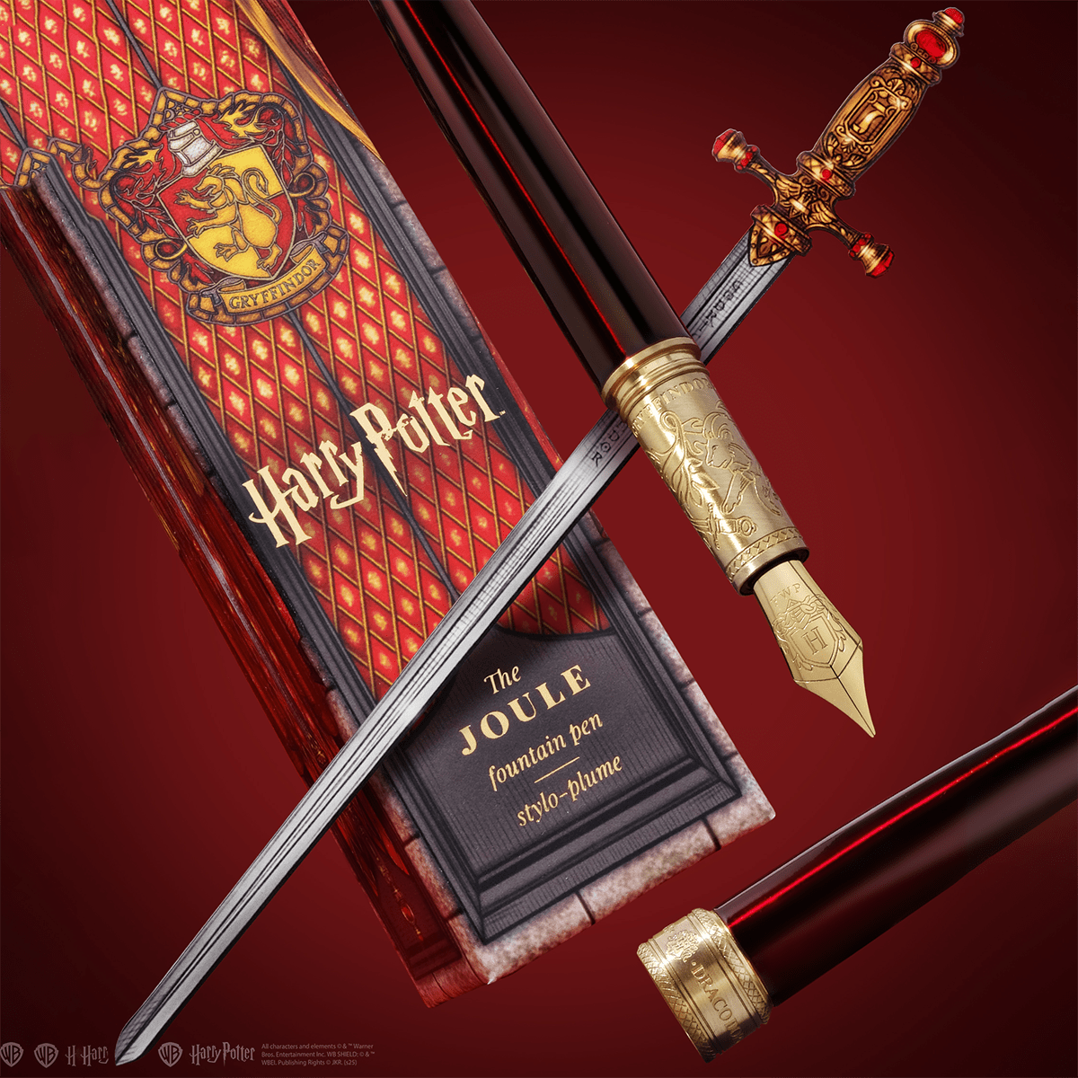 Ferris Wheel Press x WB Joule Fountain Pen - Harry Potter Gryffindor - Pen Boutique Ltd