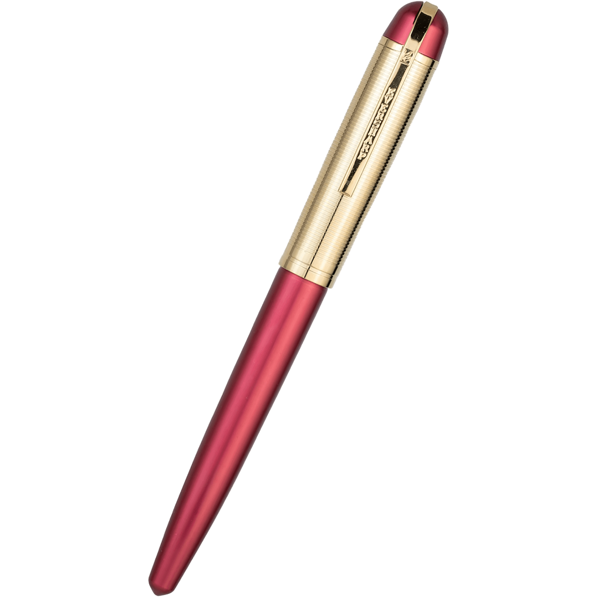 Wahl-Eversharp Skyline Fountain Pen - Red - Gold Trim - Pen Boutique Ltd