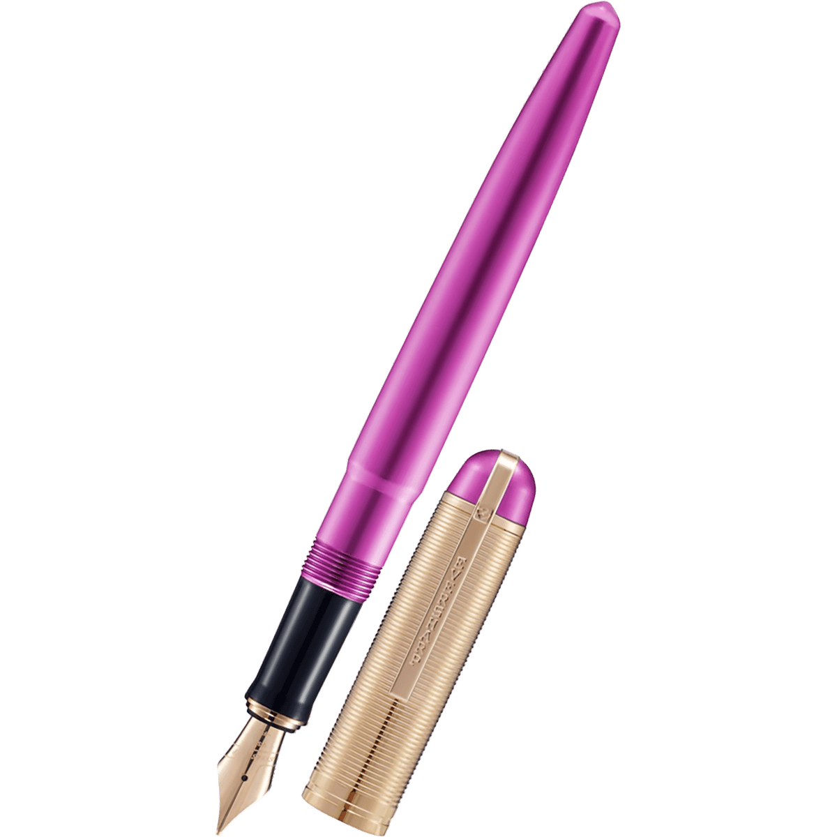 Wahl-Eversharp Skyline Fountain Pen - Royal Purple - Rose Gold Trim - Pen Boutique Ltd