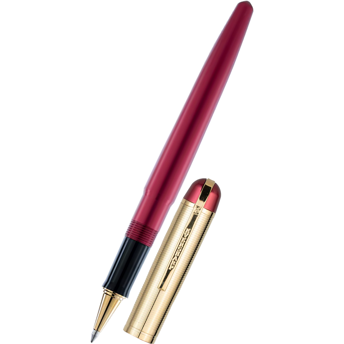 Wahl-Eversharp Skyline Rollerball Pen - Red - Gold Trim