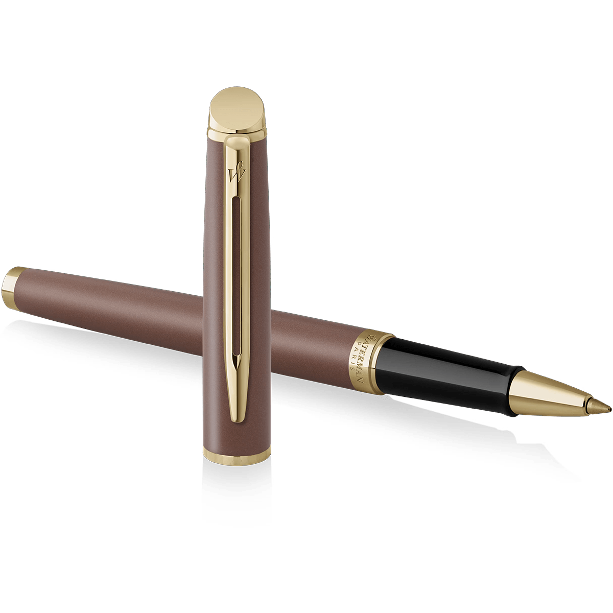 Waterman Hémisphère Rollerball Pen - Understated Edit Copper Red - Pen Boutique Ltd