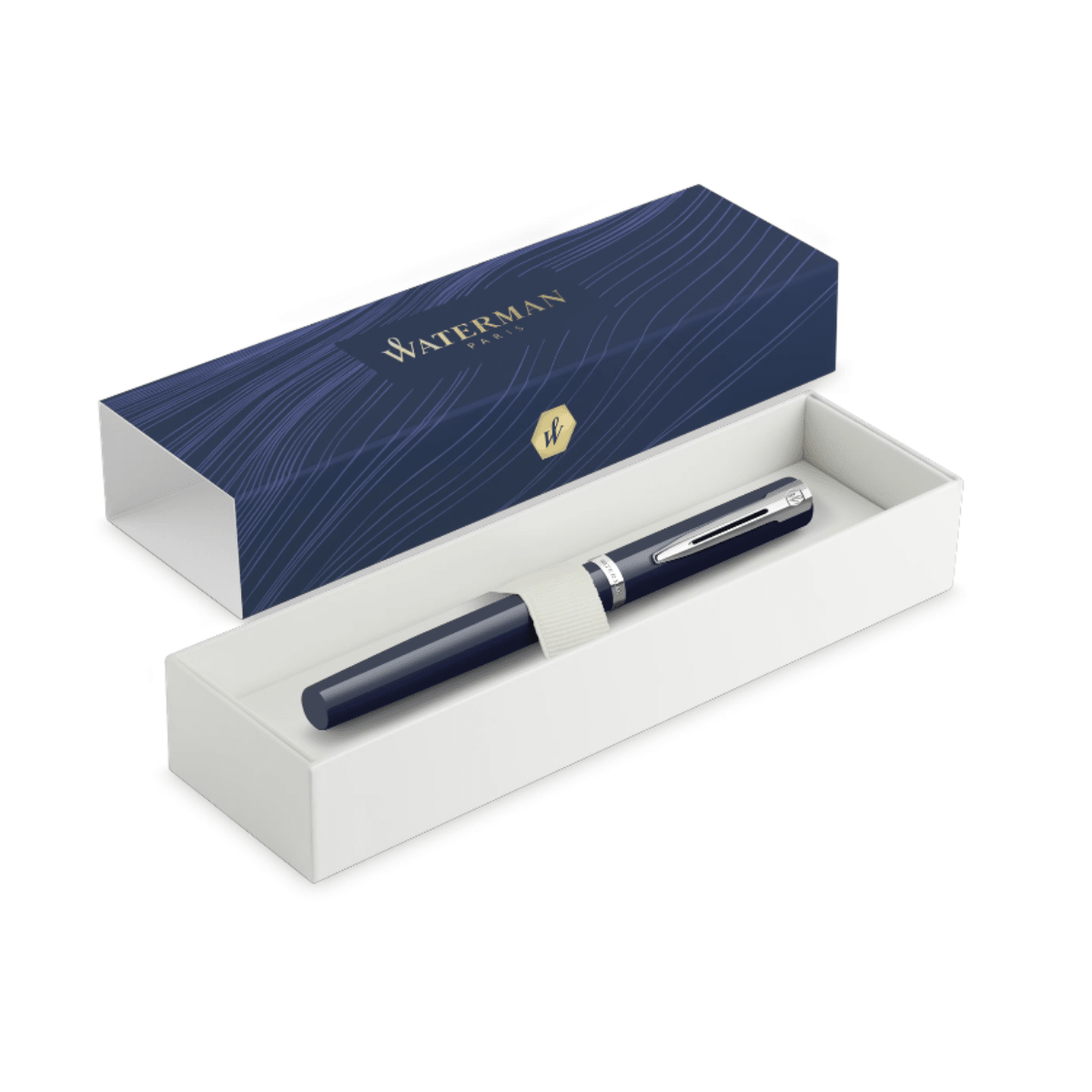 Waterman Impression Fountain Pen - Blue CT - Pen Boutique Ltd