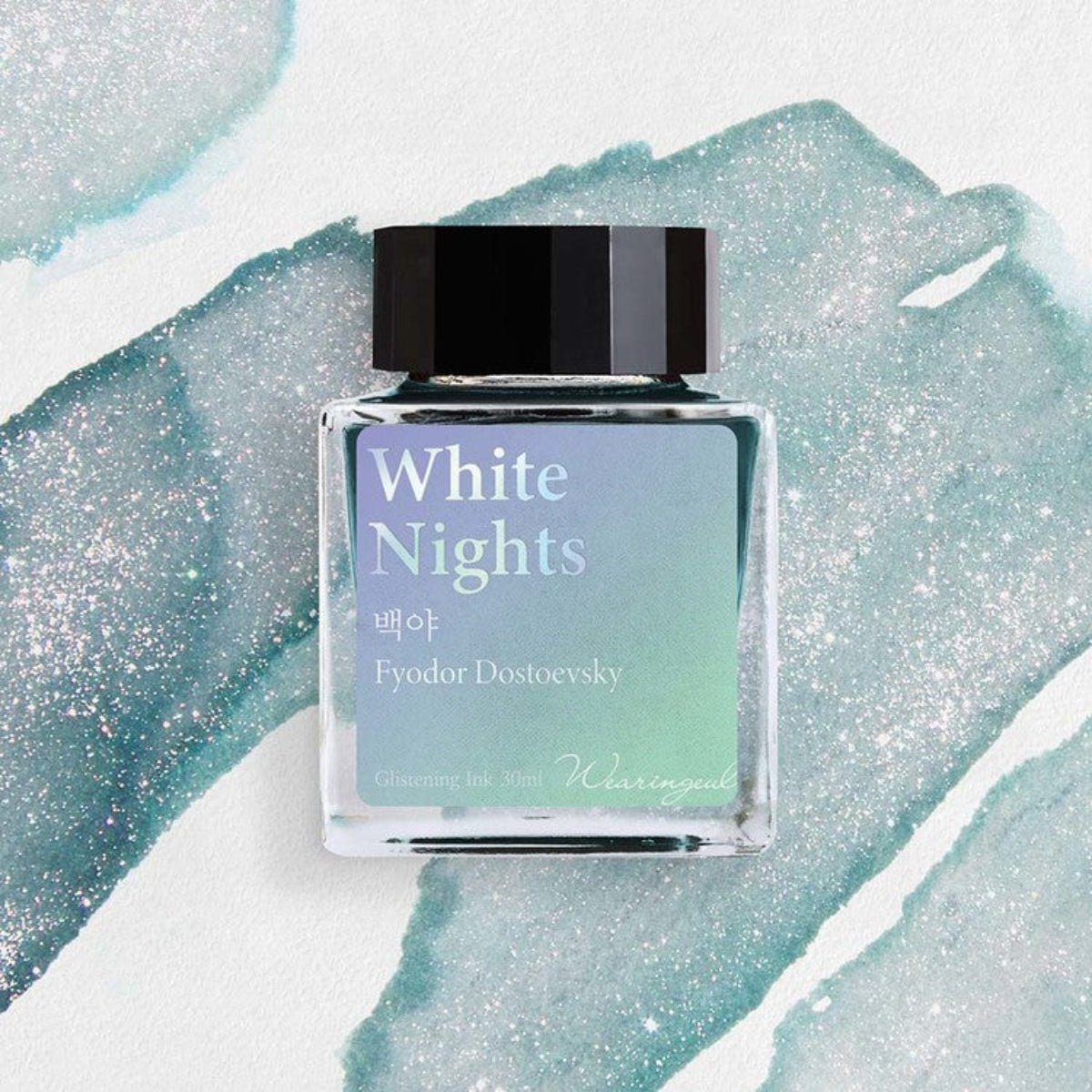Wearingeul The Color of Literature Ink Bottle - White Nights - 30ml - Pen Boutique Ltd