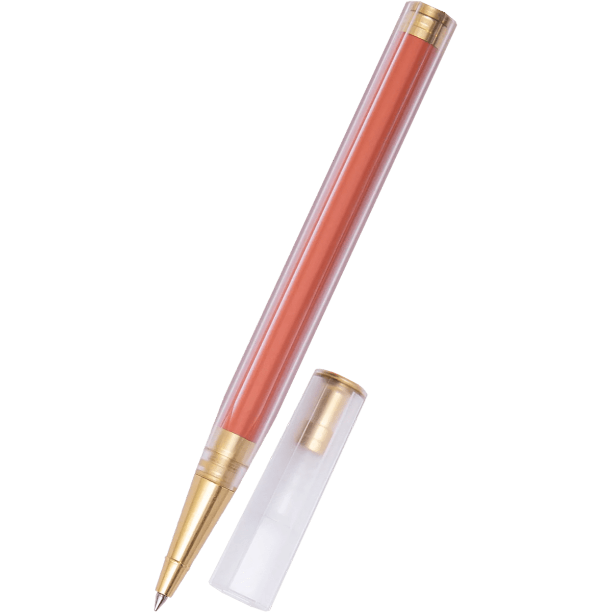 YStudio Glamour Evolve Rollerball Pen - Elemental Clear Orange - Pen Boutique Ltd