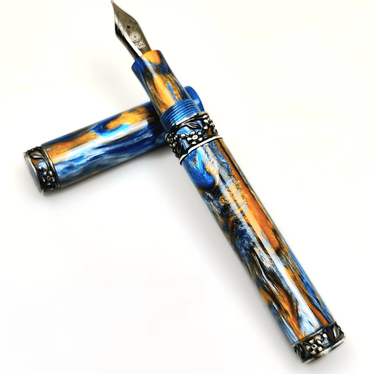 Zek Pens Nazende Fountain Pen - Jonathan Brooks Turkish Design III - Pen Boutique Ltd