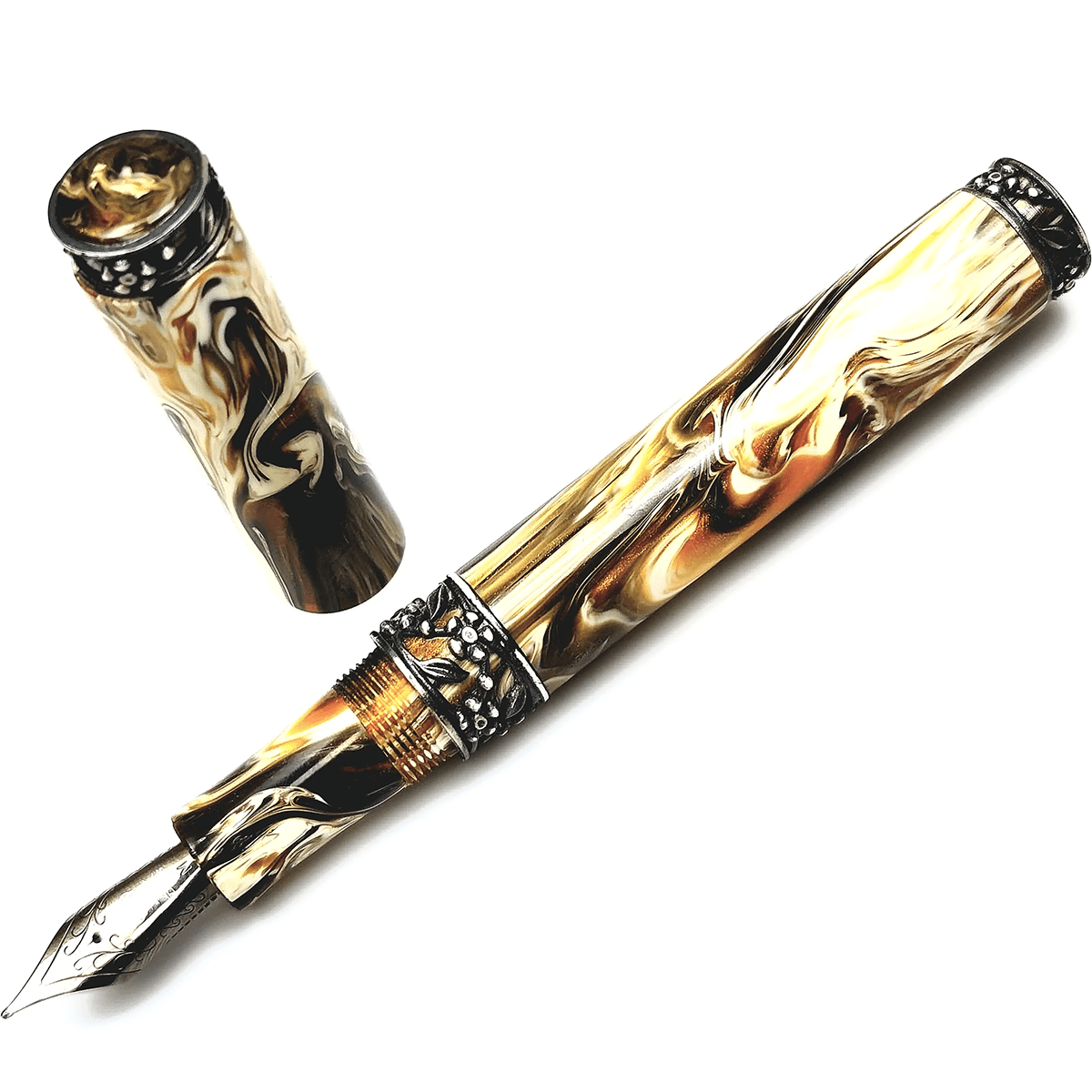 Zek Pens Nazende Fountain Pen - Jonathan Brooks Turkish Design IV - Pen Boutique Ltd