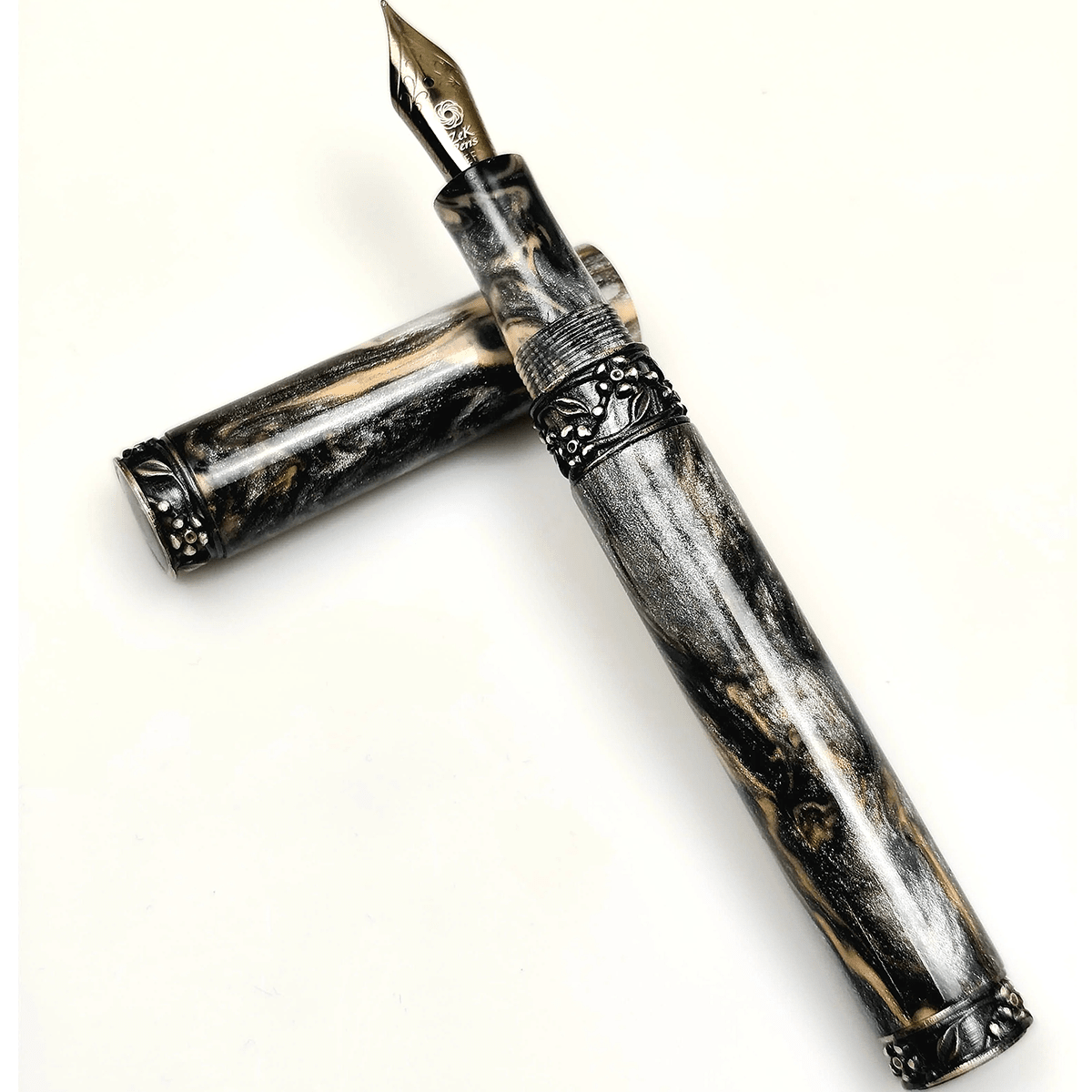 Zek Pens Nazende Fountain Pen - Jonathan Brooks Turkish Design IX - Pen Boutique Ltd