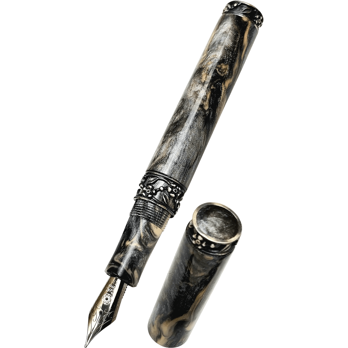 Zek Pens Nazende Fountain Pen - Jonathan Brooks Turkish Design IX - Pen Boutique Ltd