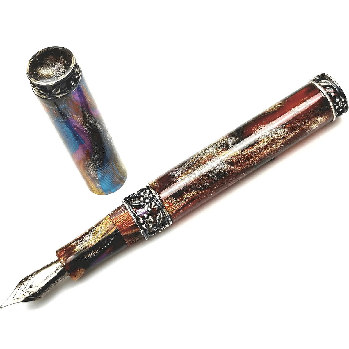 Zek Pens Nazende Fountain Pen - Jonathan Brooks Turkish Design V - Pen Boutique Ltd