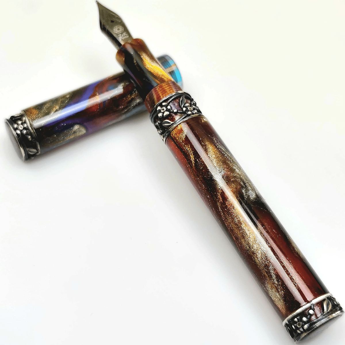 Zek Pens Nazende Fountain Pen - Jonathan Brooks Turkish Design V - Pen Boutique Ltd