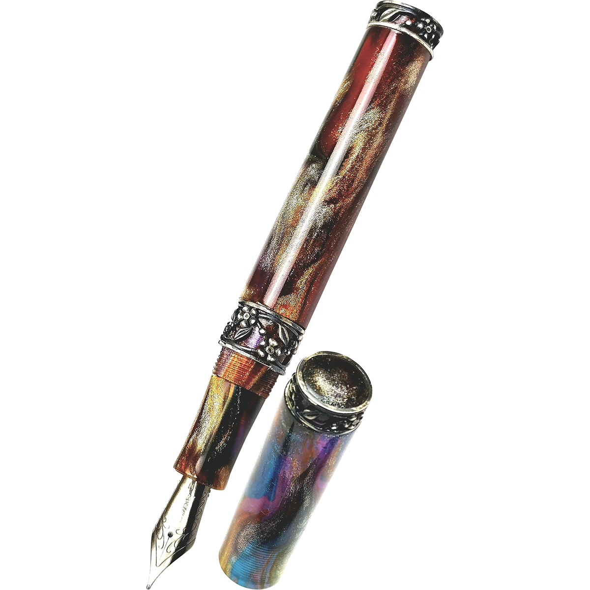 Zek Pens Nazende Fountain Pen - Jonathan Brooks Turkish Design V - Pen Boutique Ltd