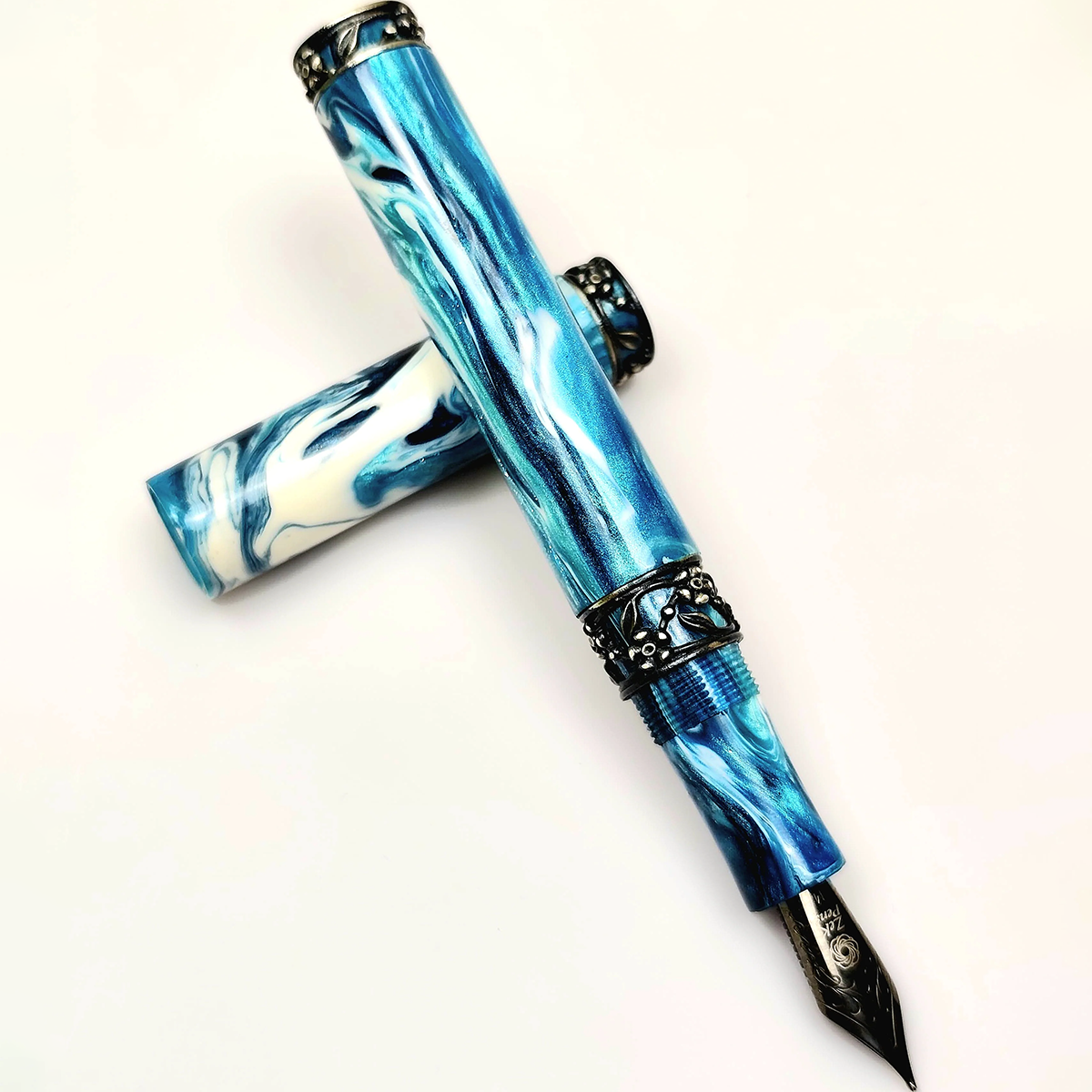 Zek Pens Nazende Fountain Pen - Jonathan Brooks Turkish Design VIII-Pen Boutique Ltd