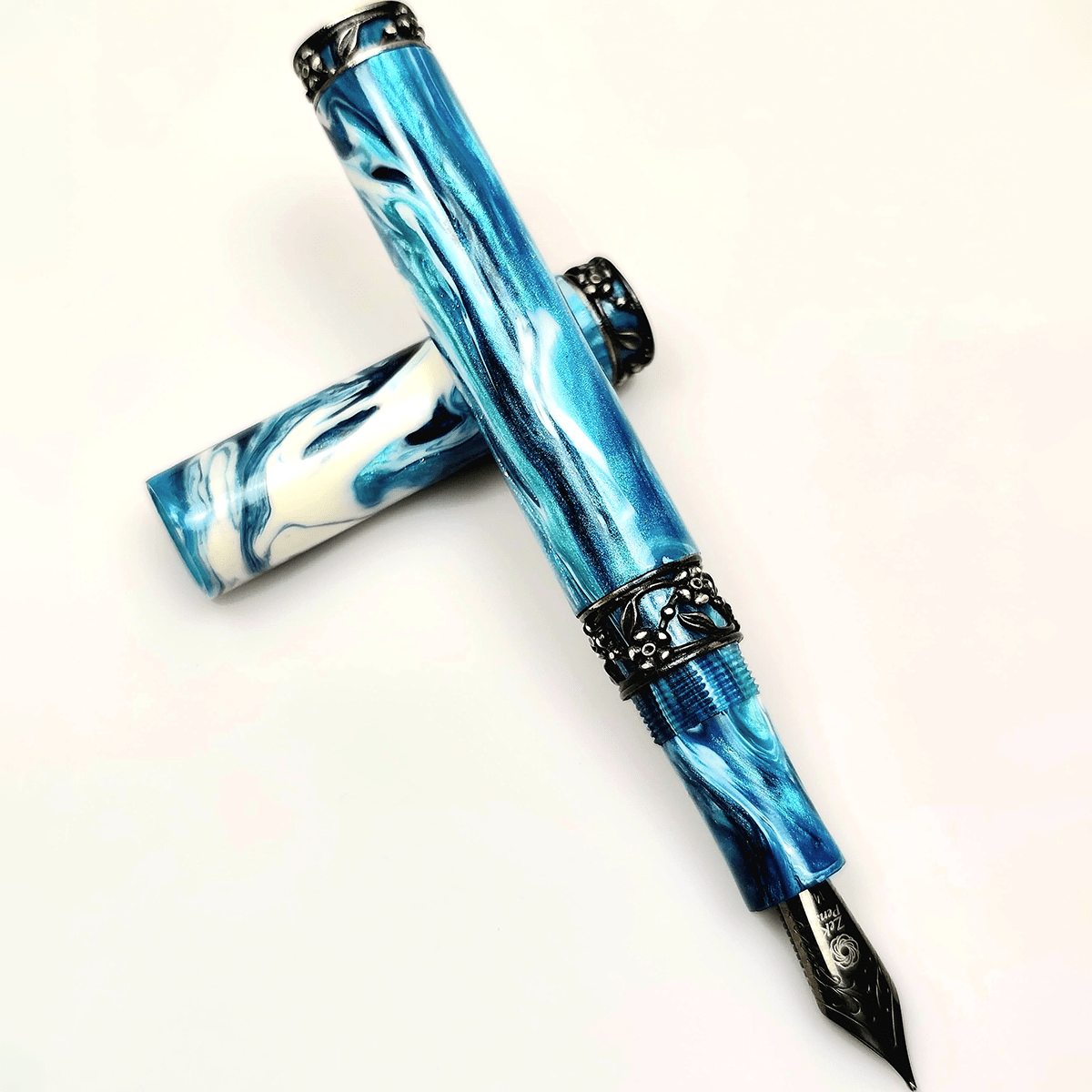 Zek Pens Nazende Fountain Pen - Jonathan Brooks Turkish Design VIII - Pen Boutique Ltd