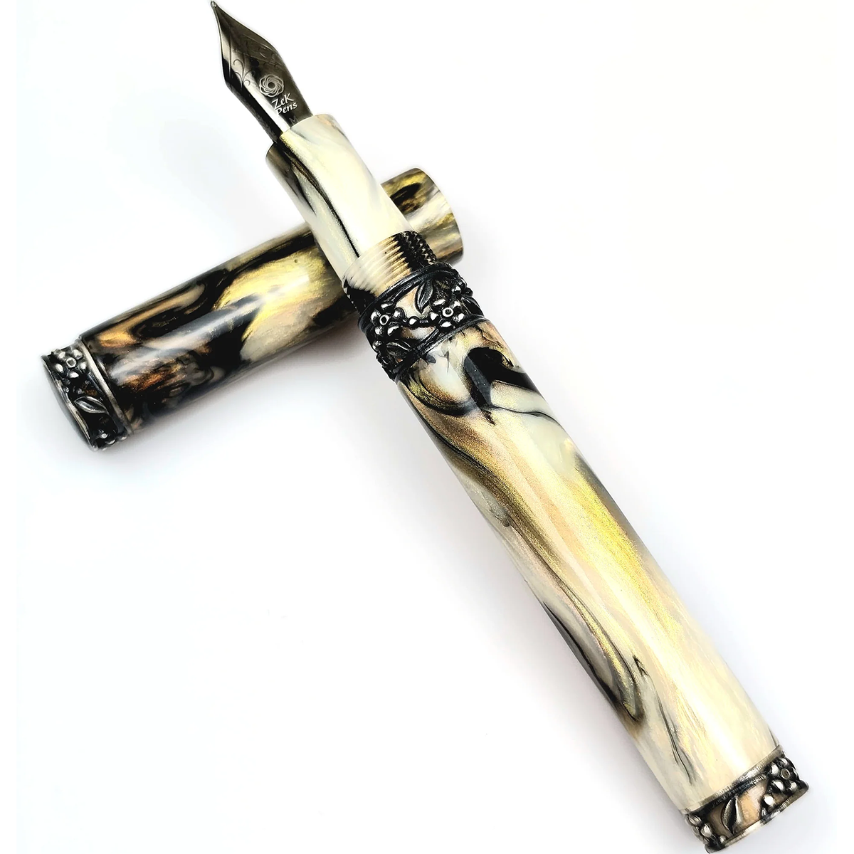Zek Pens Nazende Fountain Pen - Jonathan Brooks Turkish Design X - Pen Boutique Ltd