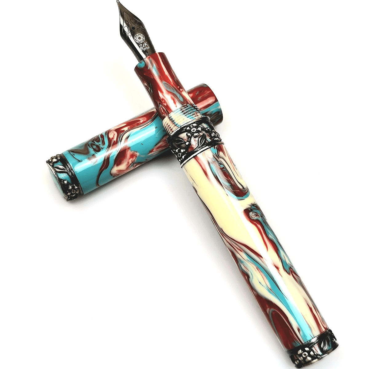 Zek Pens Nazende Fountain Pen - Jonathan Brooks Turkish Design XI - Pen Boutique Ltd