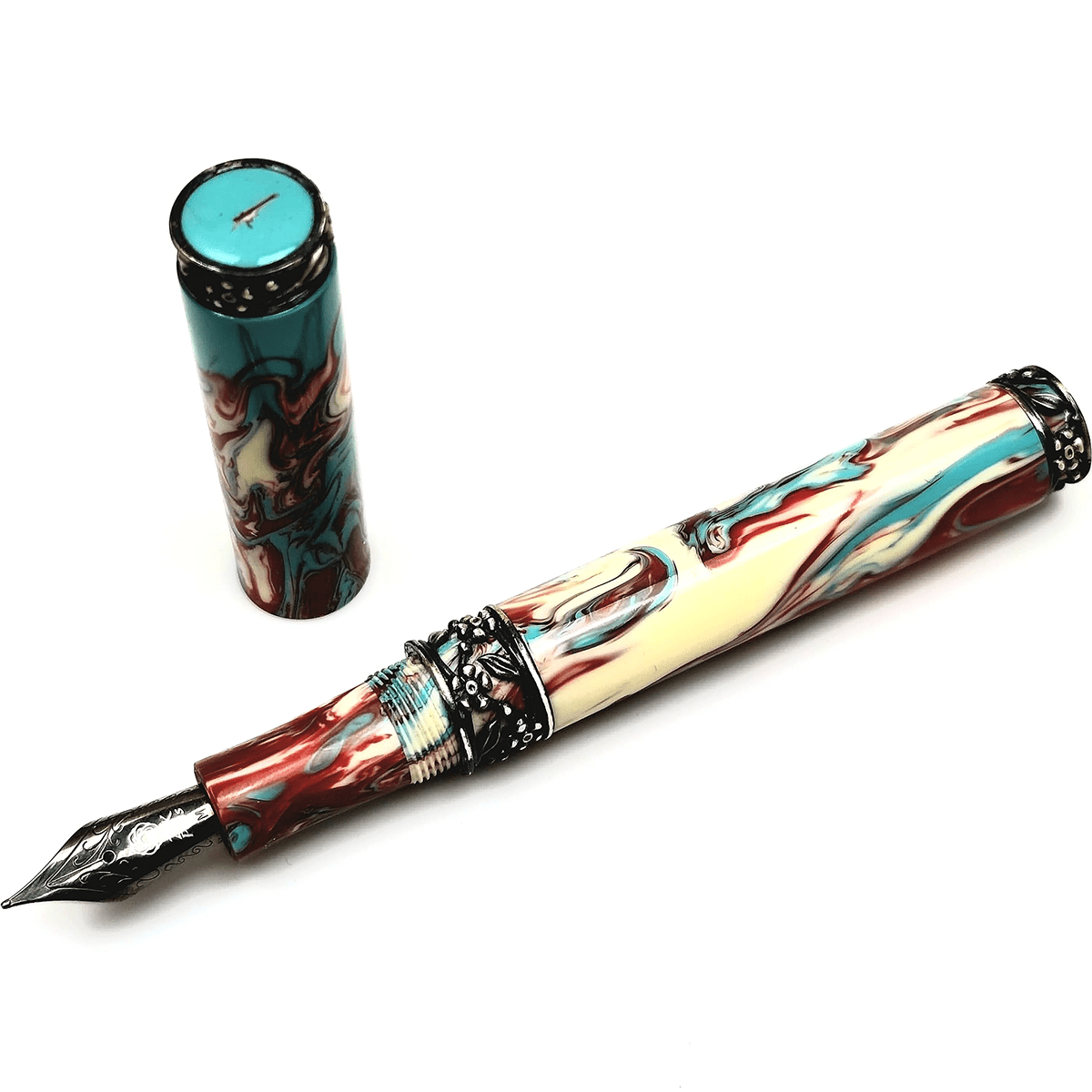 Zek Pens Nazende Fountain Pen - Jonathan Brooks Turkish Design XI - Pen Boutique Ltd