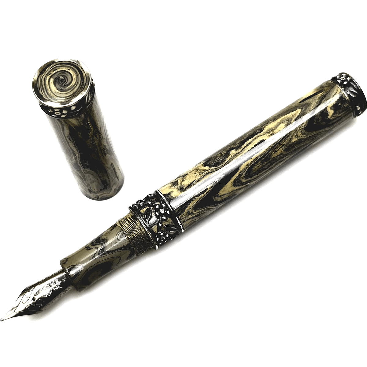 Zek Pens Nazende Fountain Pen - Jonathan Brooks Turkish Design XIII - Pen Boutique Ltd