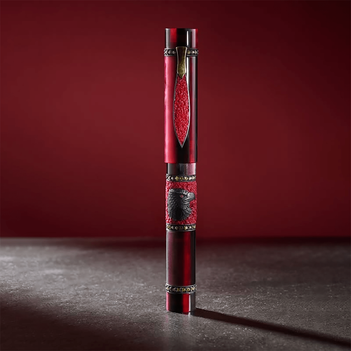 Zeki Karaca Jewellery Harman Fountain Pen - Black - Gold Trim (Limited Edition) - Pen Boutique Ltd