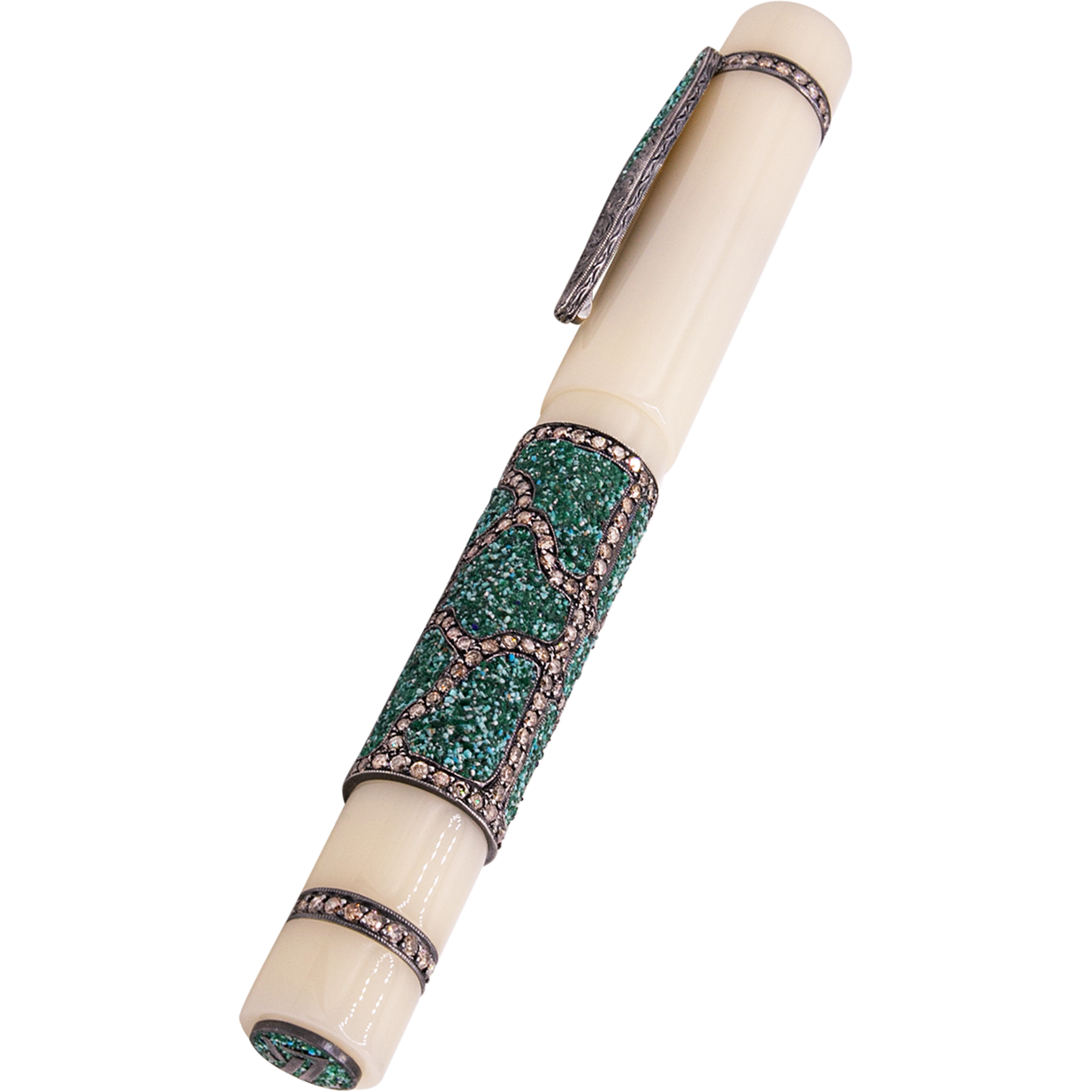 Zeki Karaca Jewellery Harman Fountain Pen - White