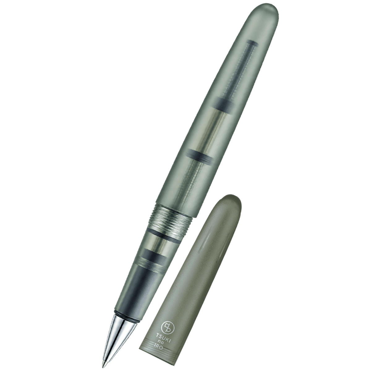 Hobonichi Techo Exclusive Color Rollerball Pen - Kakimori x TSUKI no IRO: Frost - Pen Boutique Ltd