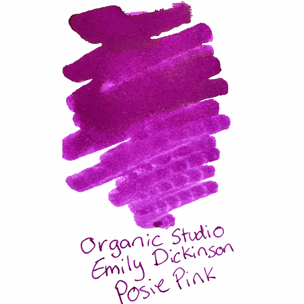 Organics Studio Writer Ink Bottle - Emily Dickinson BRIGHT Pink - Pen Boutique Ltd