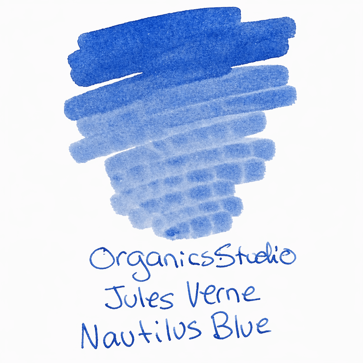 Organics Studio Writer Ink Bottle - Jules Verne Nautilus Blue - Pen Boutique Ltd