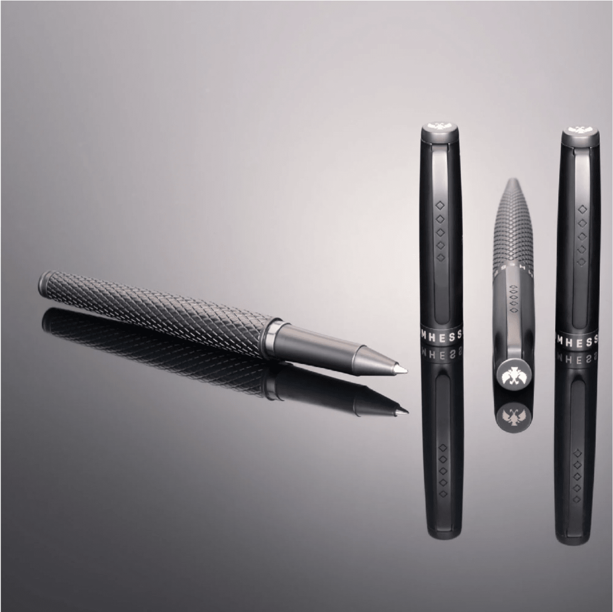 Tom Hessin Magnetic Carbon Ballpoint Pen - Pen Boutique Ltd