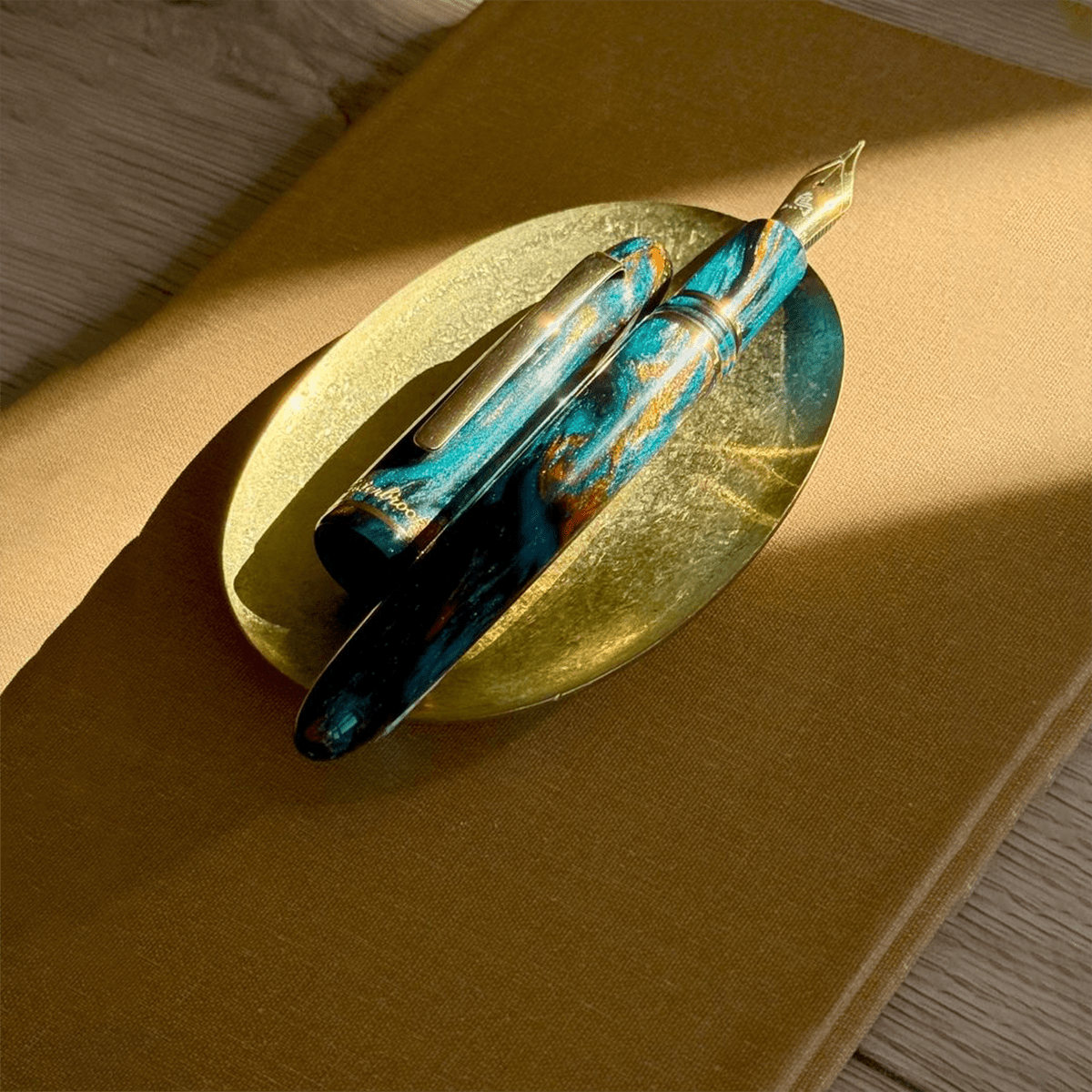 Esterbrook x BUNGUBOX Estie Fountain Pen - The Kachofugetsu Kingfisher ( Limited Production) - Pen Boutique Ltd
