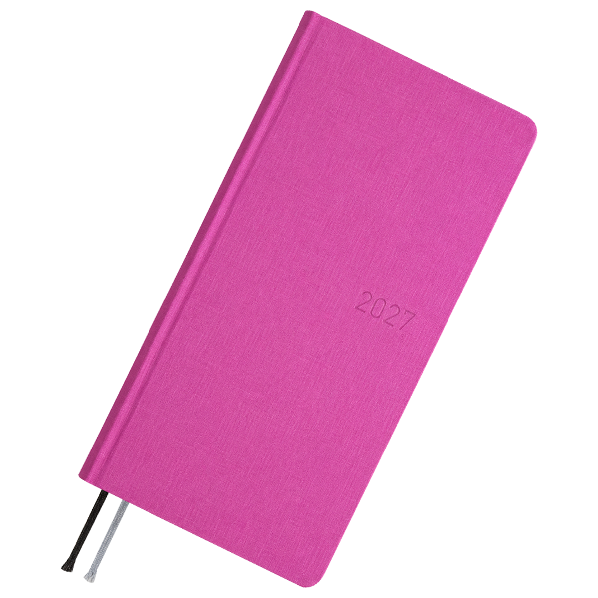 Hobonichi 2027 Mega Light Hard Cover English Book - Colors: Pink Sapphire - Tall & Slim (Weeks - January Start)-Pen Boutique Ltd