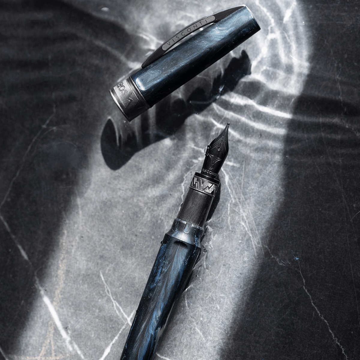 Visconti Mirage Fountain Pen - Mythos Poseidon - Pen Boutique Ltd