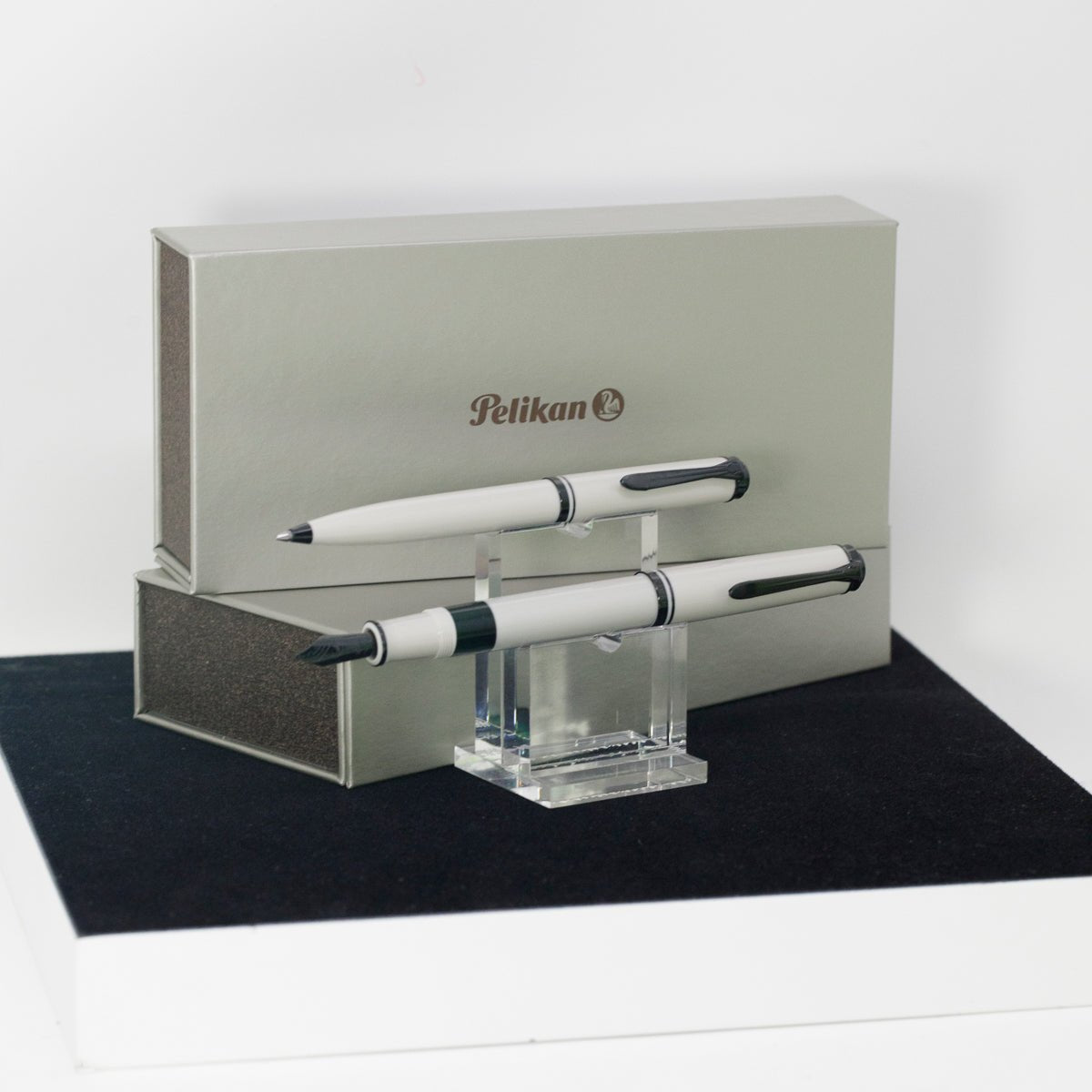 Pelikan Souveran Ballpoint Pen - K670 Warm Grey (Special Edition) - Pen Boutique Ltd