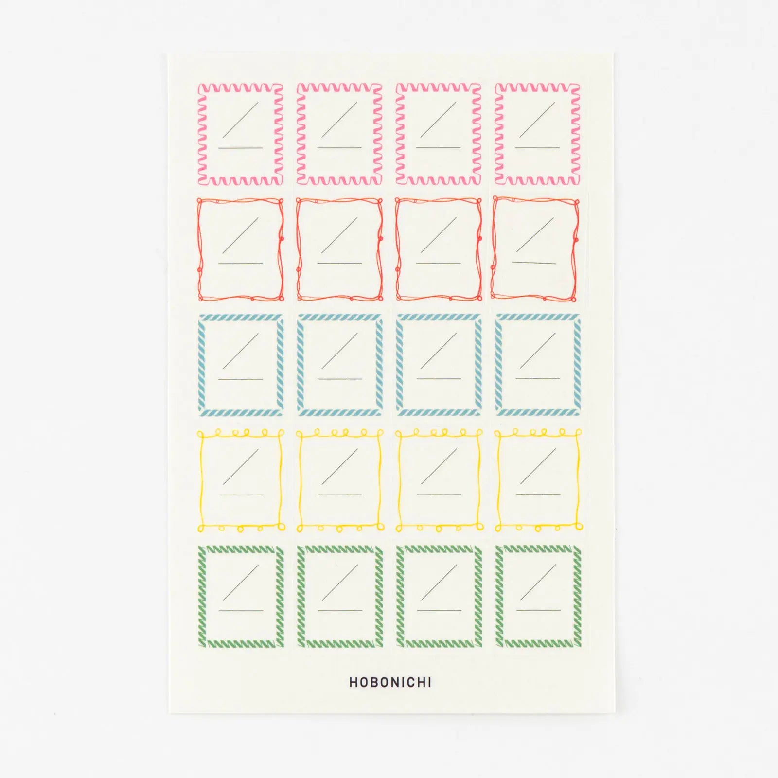 Hobonichi Frame Stickers for Dates - Pen Boutique Ltd