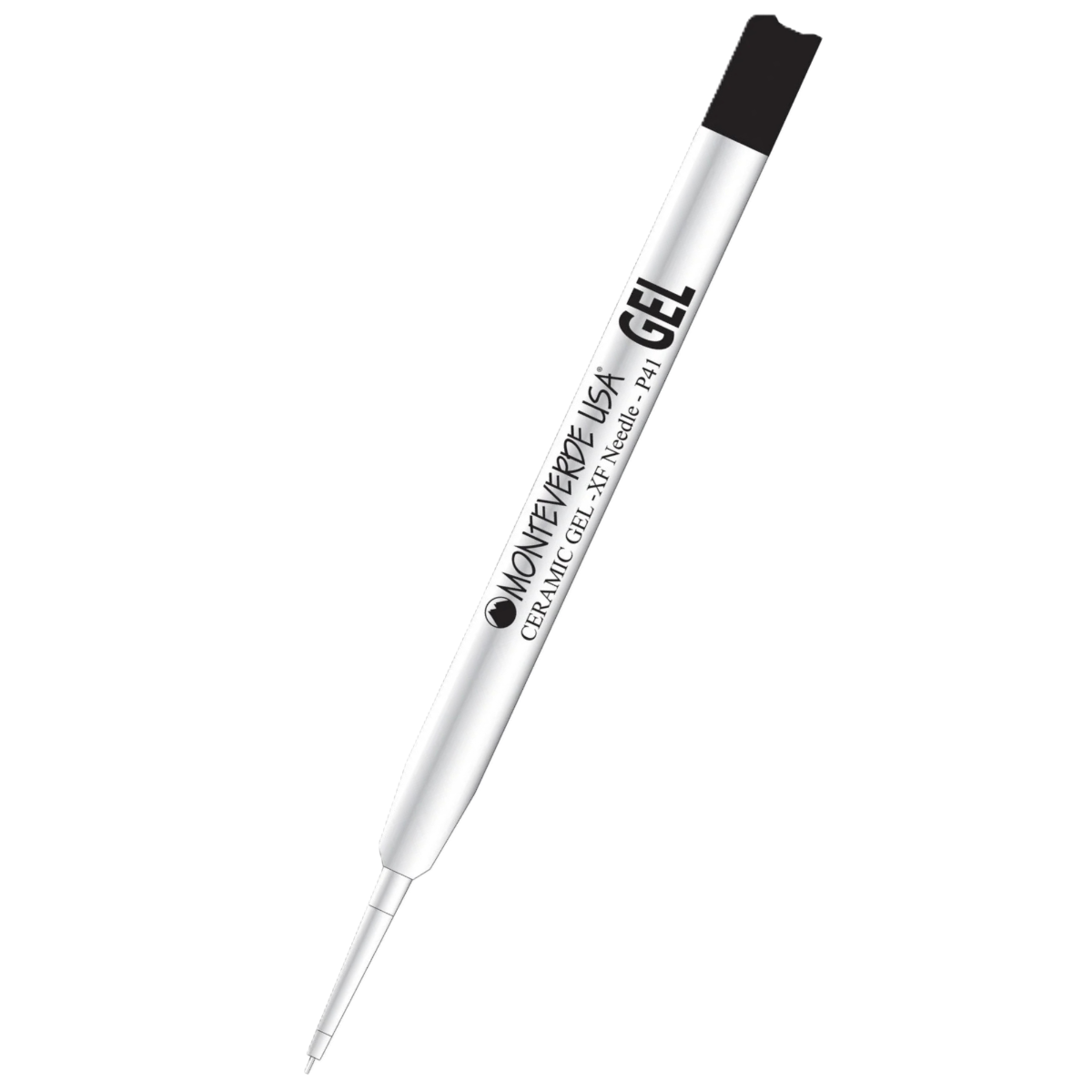 Monteverde Capless Gel Refill (to fit Parker) - Black - 0.5 mm Extra Fine Needle Point - 1 PC-Pen Boutique Ltd