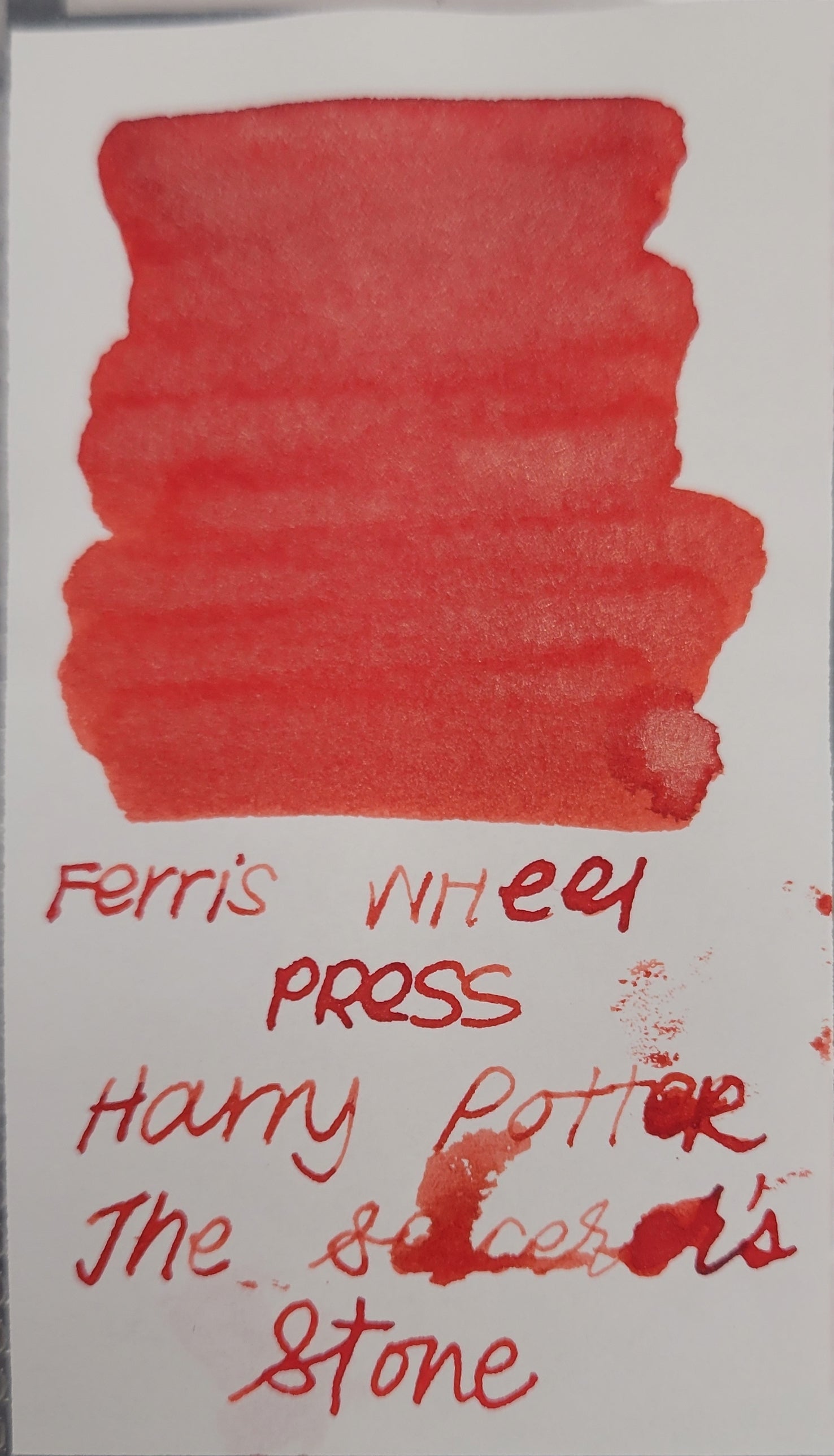 Ferris Wheel Press x WB Ink Bottle - Harry Potter The Sorcerer's Stone - 2545 - 38ml - Pen Boutique Ltd